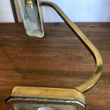 Art Deco brass desk lamp