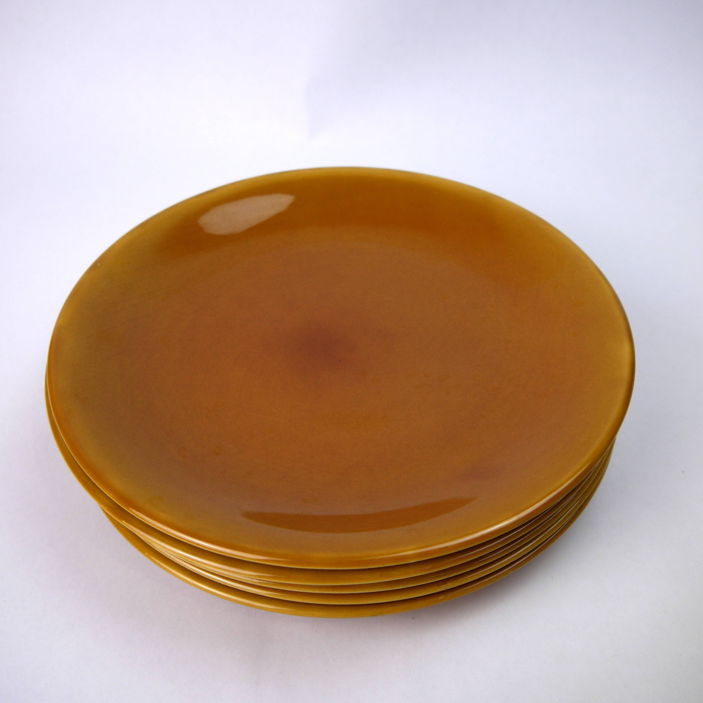 Six flat plates Longchamp