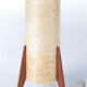 Vintage Spun Fiberglass Retro Mini Rocket Table Lamp, 1960