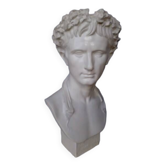 Auguste resin bust 66cm ep 1970/80