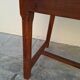 Rustic monastery farmhouse table, antique, 19th century, made of walnut.