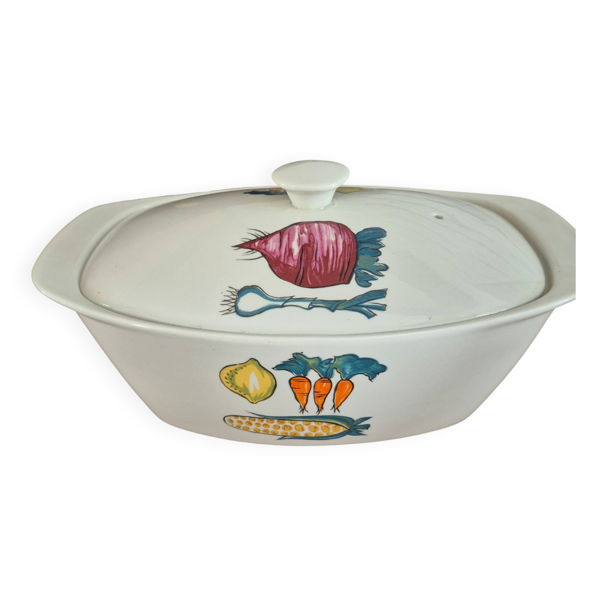 Ceramic soup tureen