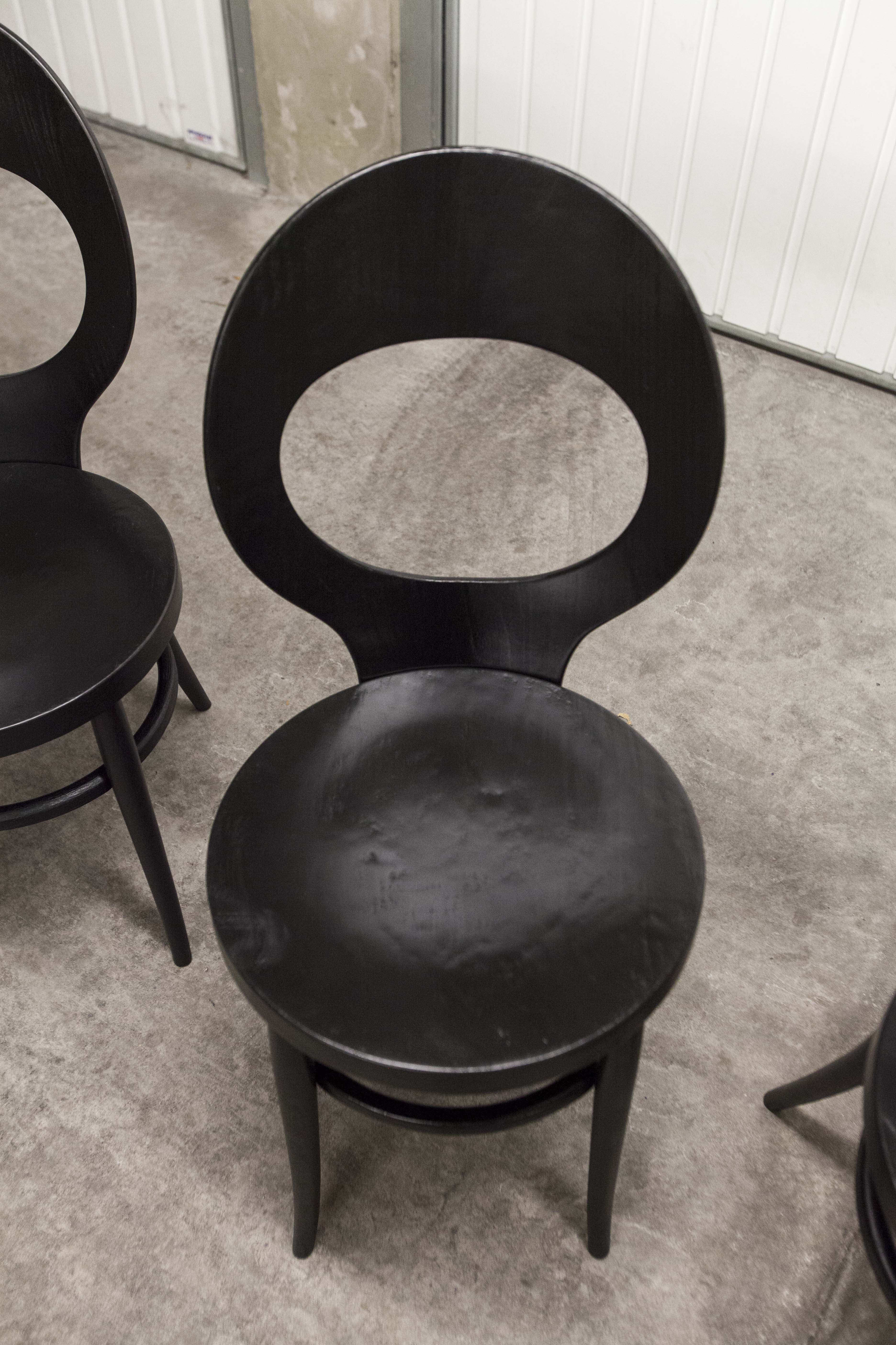4 restored Baumann Seagull chairs