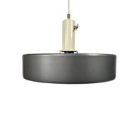 Anvia Almelo - J. Hoogervorst - "modèle 4017" - Lampe suspendue Ufo - anthracite