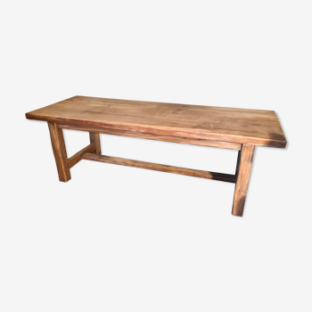 Massif oak farm table