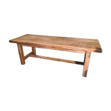Massif oak farm table