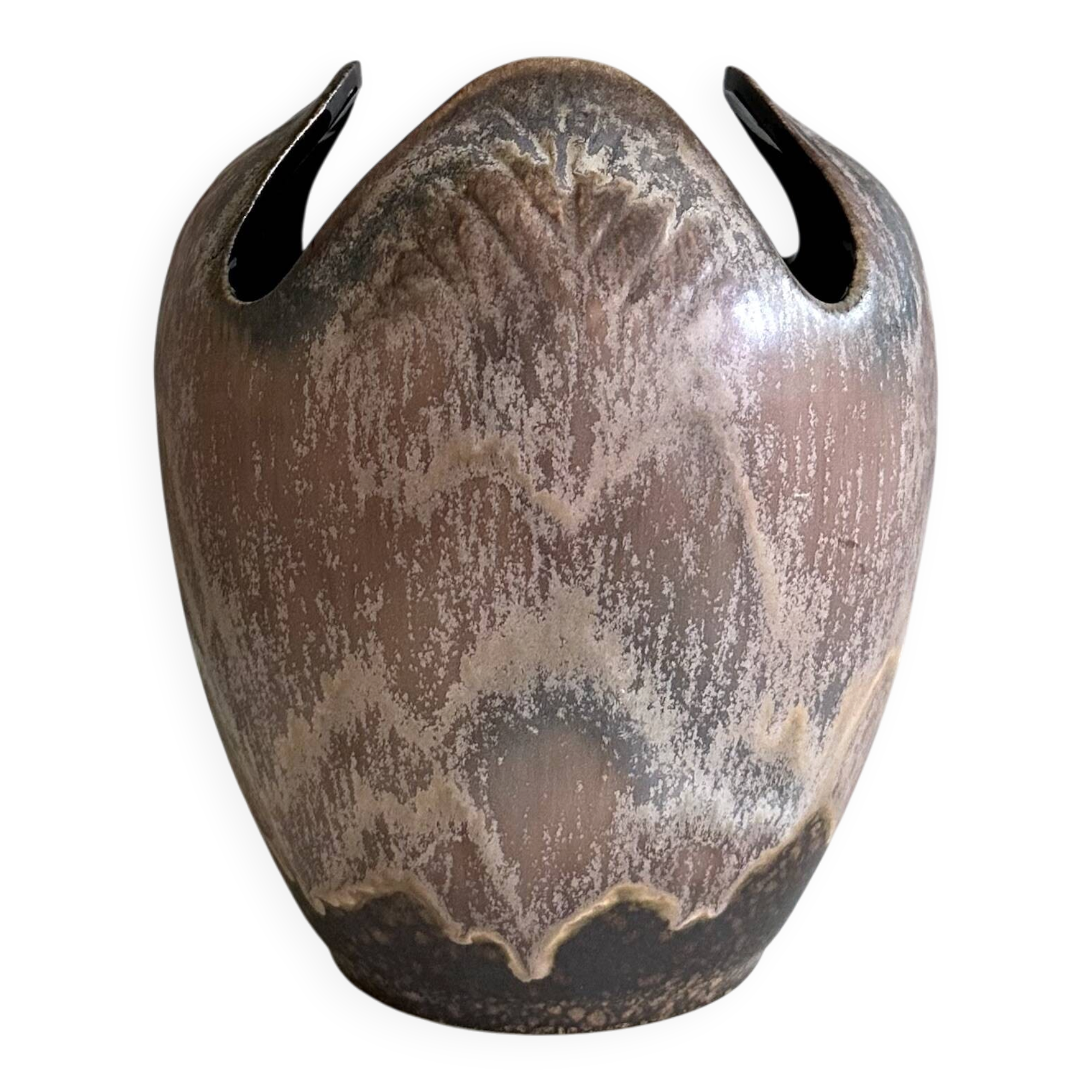 Dümler & Breiden Tidal Beach Vase 052/22 | Vintage Mid-Century Ceramic