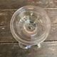 Set of 6 Ice Cream Bowls FIDENZA VETRARIA Moulded Glass Petal Shape It