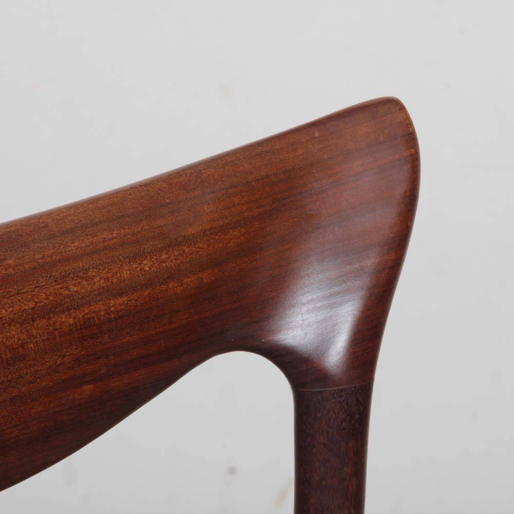 4 Scandinavian chairs by Henry-Walter Klein for Bramin, 1960