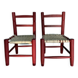 2 chaises pour enfants