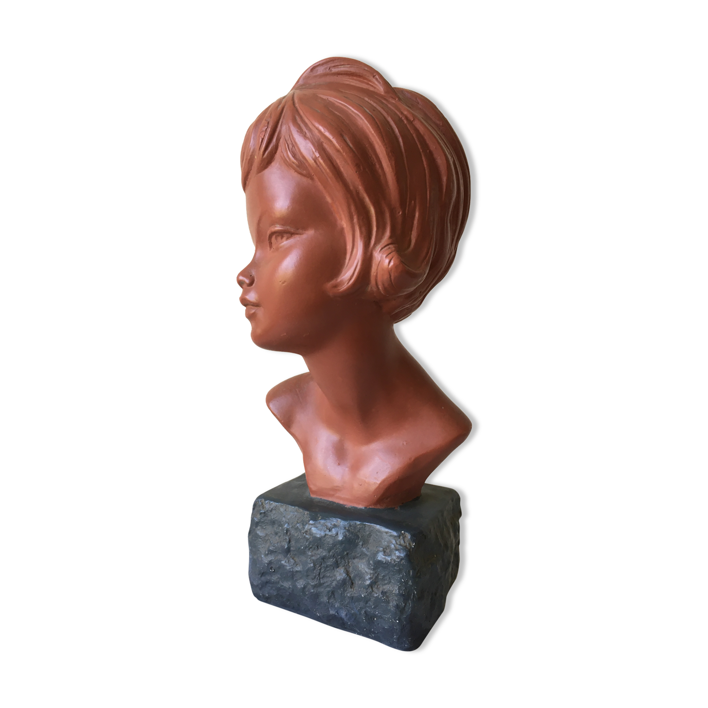 Terracotta bust