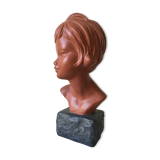 Terracotta bust