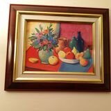 Glazed painting