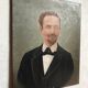 Portrait in oil L. DUGARDIN