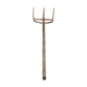 Old wooden fork, popular art