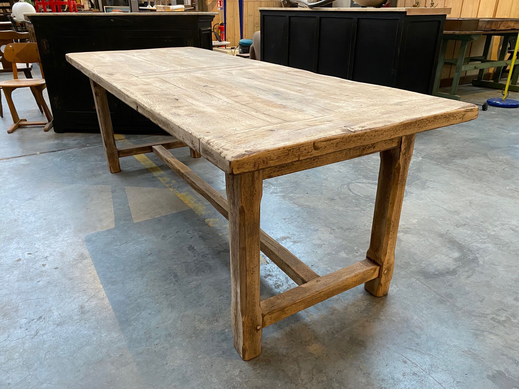 Oak farm table