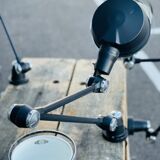 1960's Jieldé industrial articulated workshop desk lamp