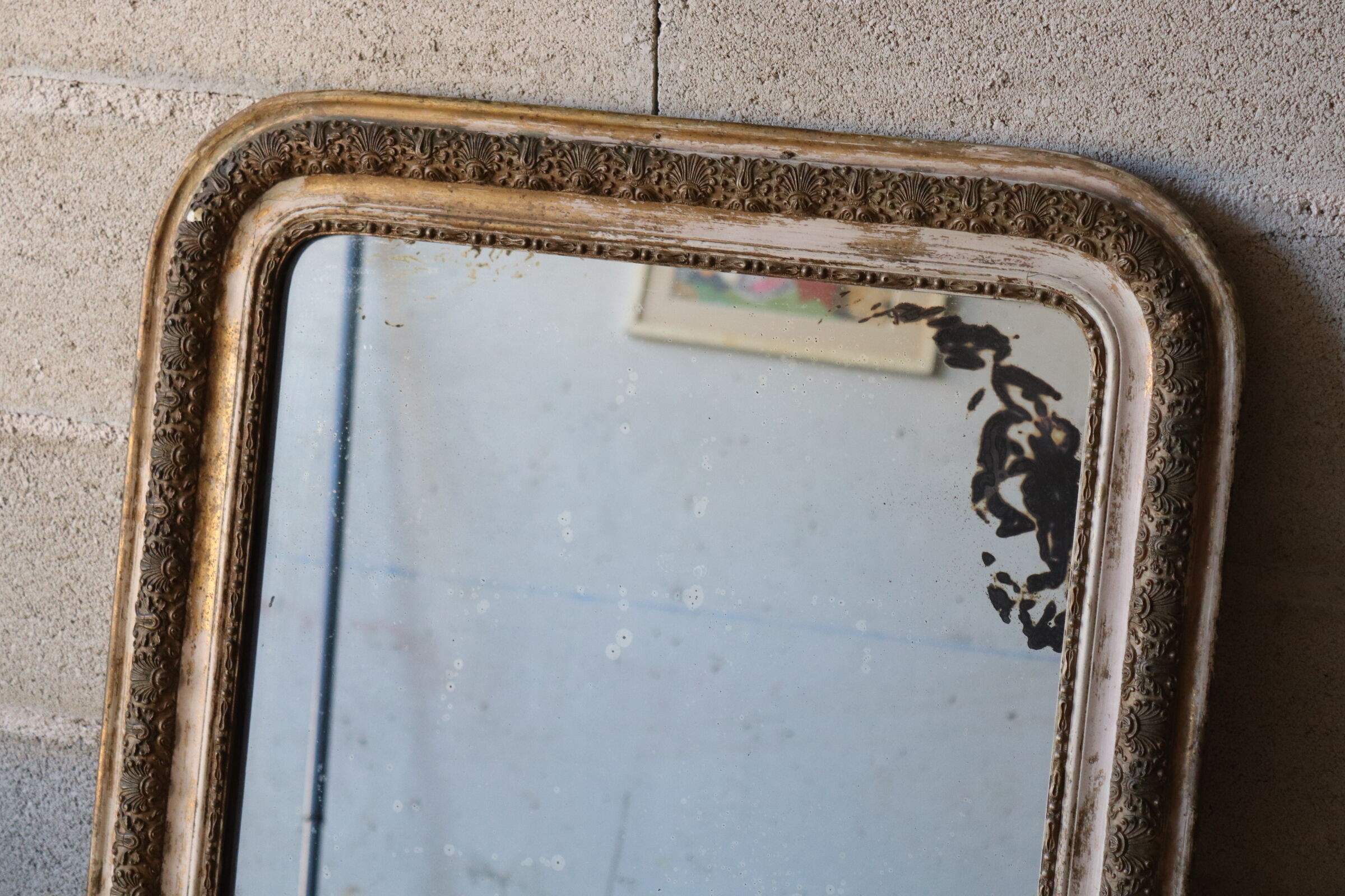 Old mirror Louis Philippe