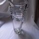 Vase en cristal taillé style art déco