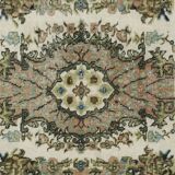 Turkish Anatolian Handmade Vintage Area Rug 212 cm x 125 cm