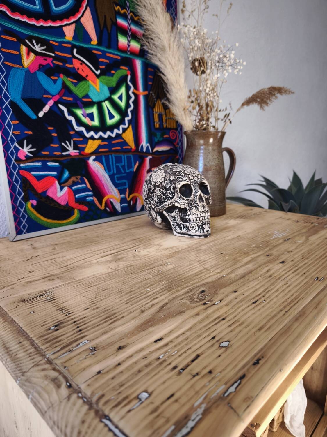 Confiturier, buffet ancien en sapin