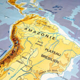 Vintage school map latin america eduscope