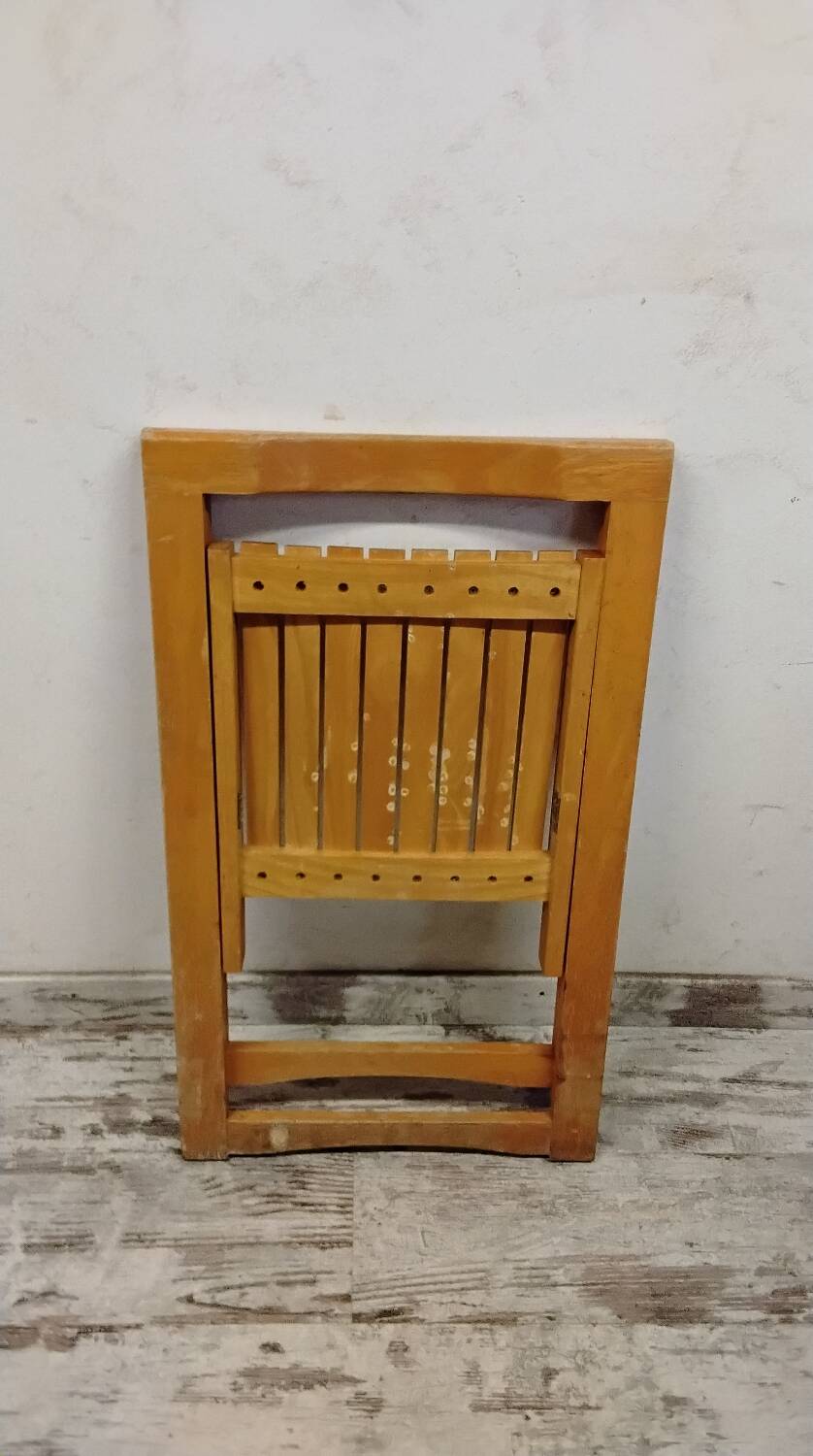 Vintage Aldo Jacober Style Folding Chairs