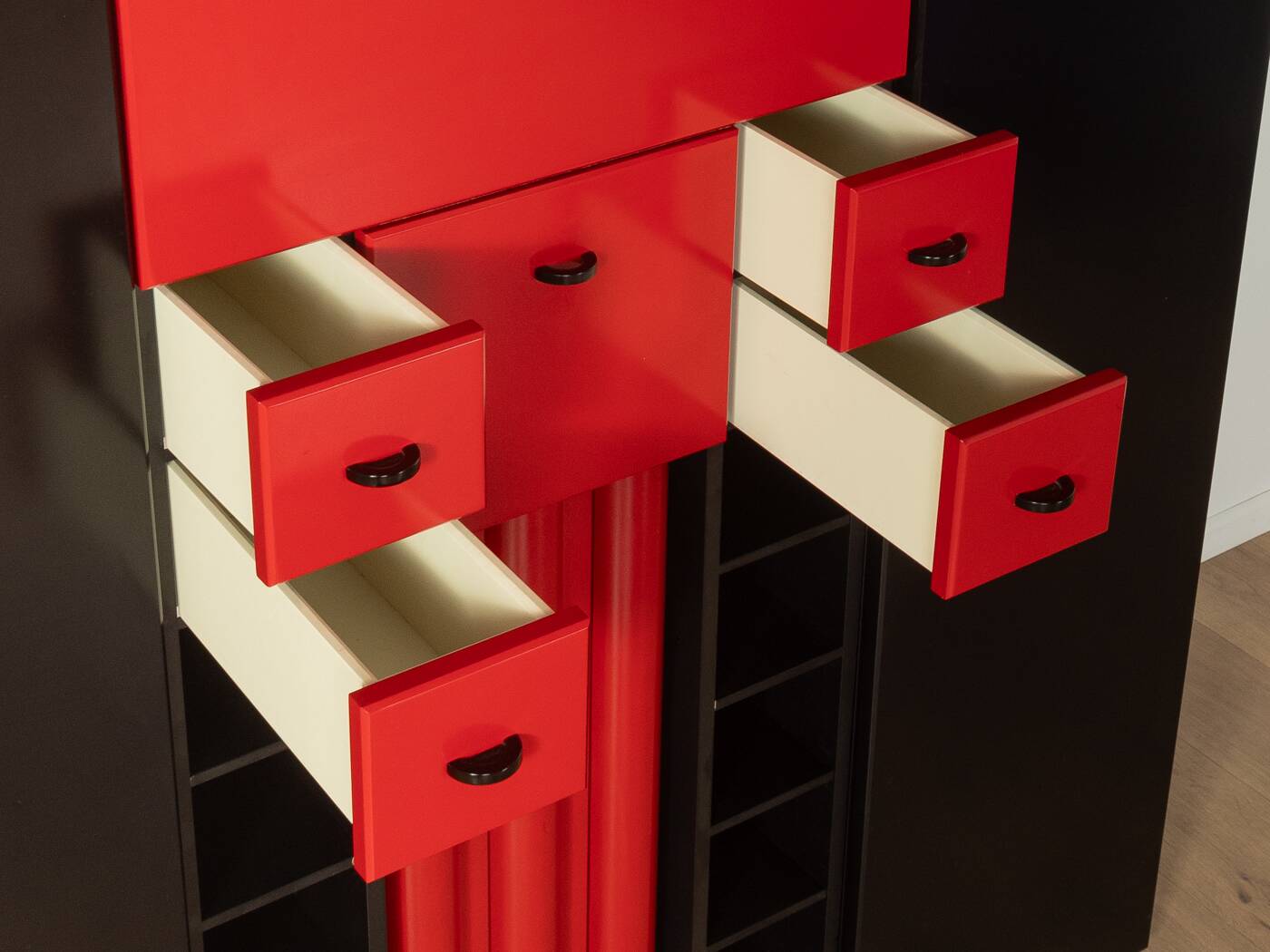 Exceptional bar cabinet by Peter Maly for interlübke, 1980s
