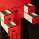 Exceptional bar cabinet by Peter Maly for interlübke, 1980s