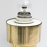 Pair of Mid-Century Modern Italian Brass Table Lamps, 1960s