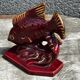 Art Deco sculpture 1930-1940 - Signed ceramic fish