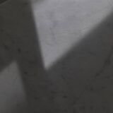 Side table chrome marble