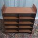 Vintage teak bookcase shelf