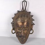 bronze mask