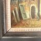 Old Oil Painting Copper Jan Beekhout Street Scene Dutch Middle Ages