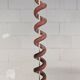 Vintage height adjustable red fluorescent tube lamp (Massive)