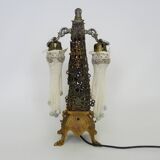 Pièce unique. Prototype de lampe sur pied, lampe de chevet. Artiste hollandais