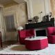 Octa armchair and table set