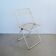 Talin Spa metal lattice chair from the 1980s.