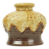 Small Fat Lava Vase Dumler Breiden West Germany Pottery 644-15