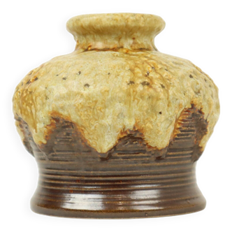 Small Fat Lava Vase Dumler Breiden West Germany Pottery 644-15