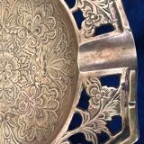 Old bronze cigar ashtray