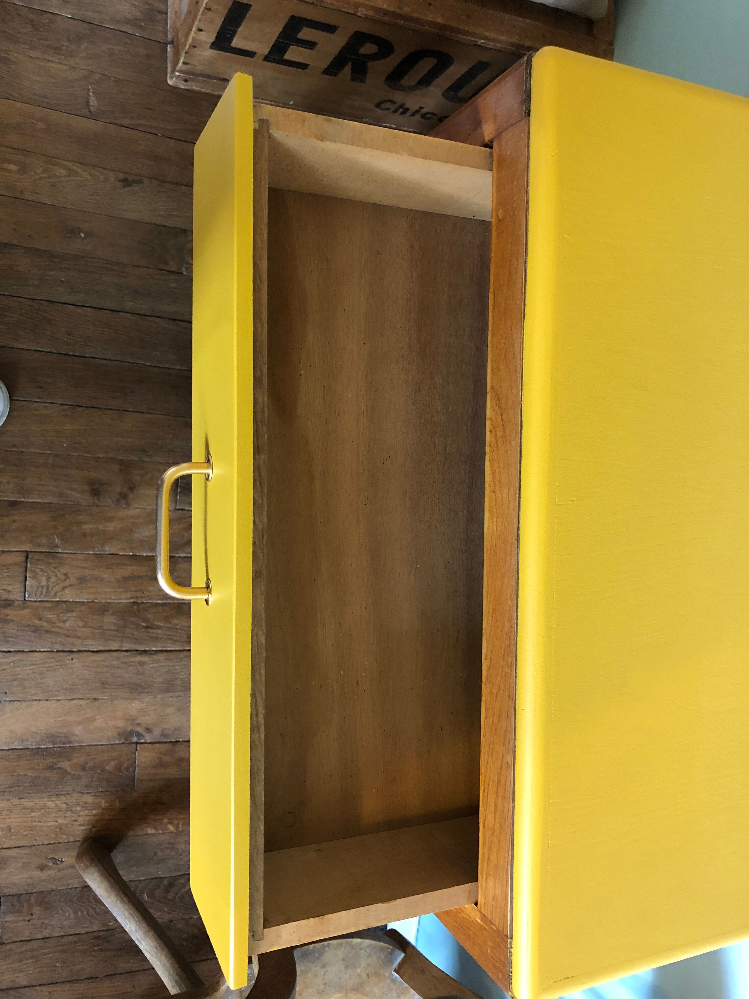 Chiffonnier feet compass 60s