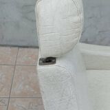 Vintage beka armchair in imitation leather