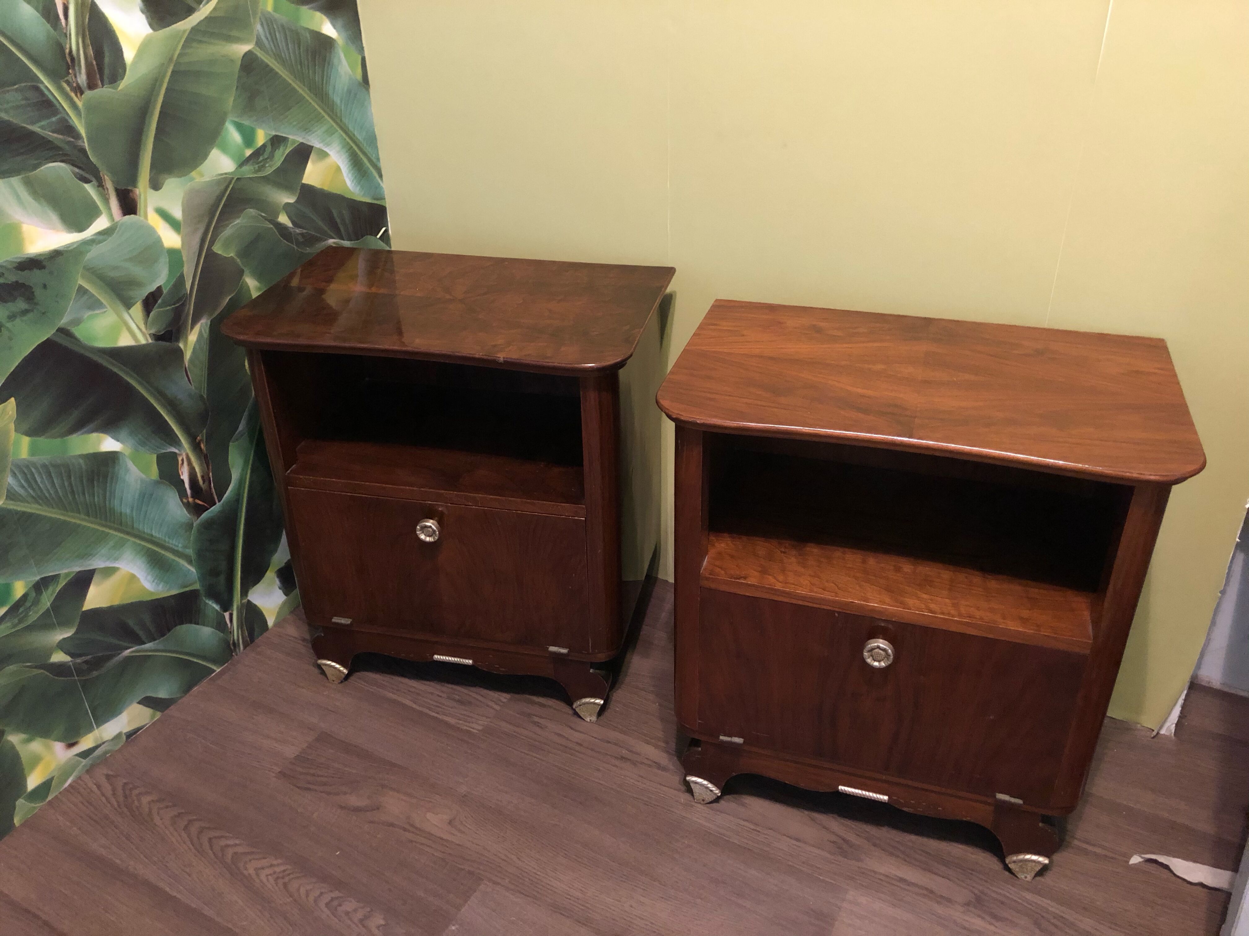 Night table, pair of bedsides