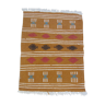 Traditional handmade multicolored kilim rug