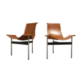 Pair of T Side Chairs by Katavolos, Littell & Kelley for Laverne International