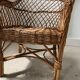 Chaise d'enfant en rotin