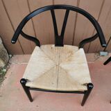 Paire de chaises wishbone ch24 par Hans Wegner pour Carl Hansen