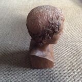Buste en bois